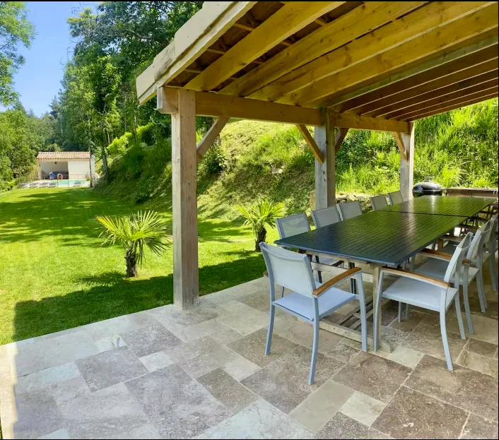 Terrasse couverte